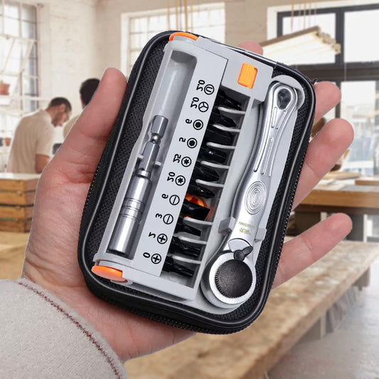 Hot sale🔥12PCS Multi-function Mini Ratchet Set