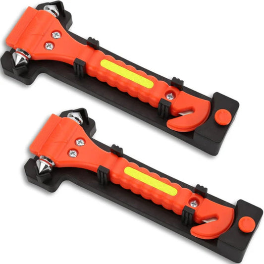 Car Window Breaker Hammer with Seatbelt Cutter