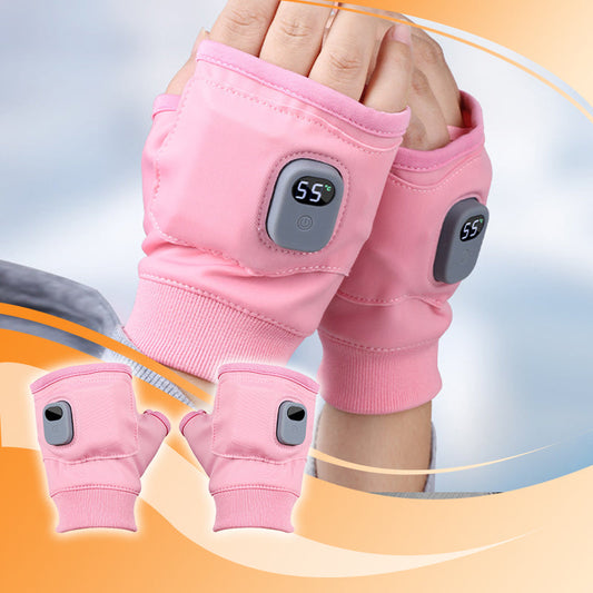 🎅Christmas Specials:50% OFF🎄Smart Thermostatic Heated Fingerless GlovesSmart Thermostatic Heated Fingerless Gloves