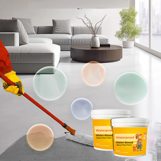 🎅49% off sale💥Waterproof Water-Based Epoxy Floor Paint